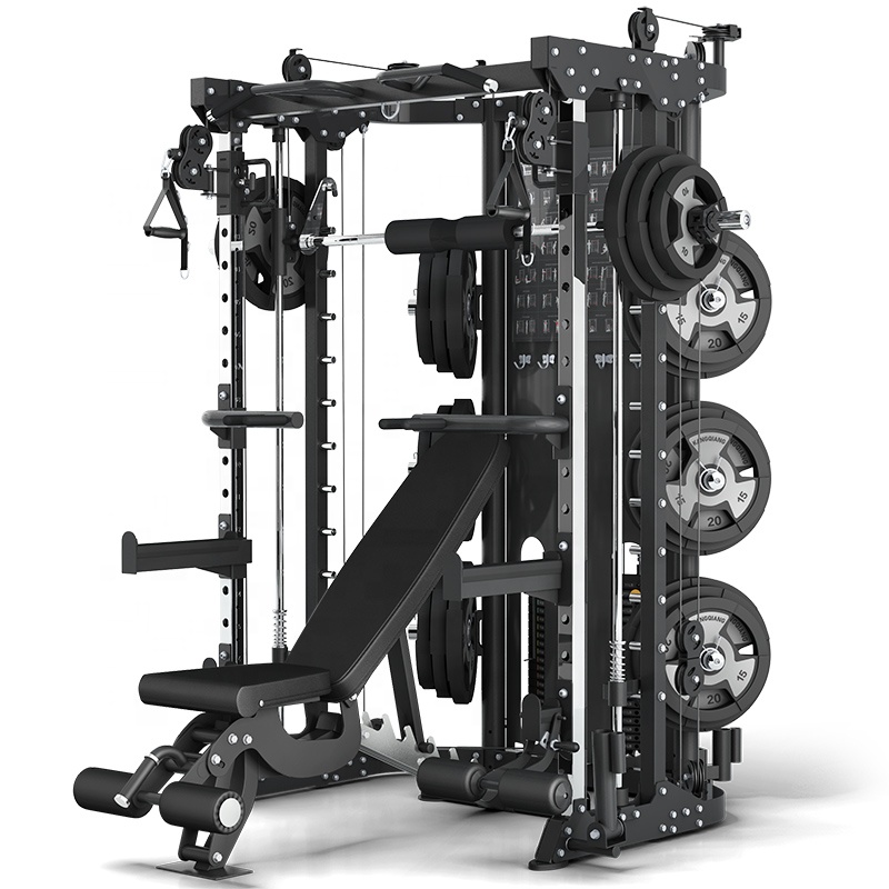 Home Gym All In One - All-In-One Fitness Equipment Multi-Function Training Smith