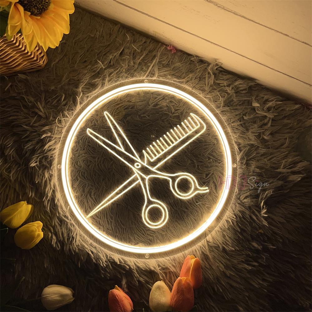 Hair Salon Neon Sign Light 3D  – обзор и цена Home Gym Neon Sign