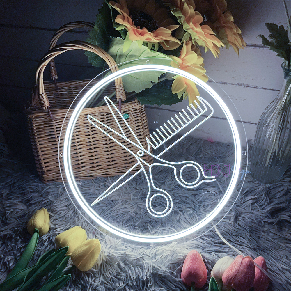 Hair Salon Neon Sign Light 3D  – обзор и цена Home Gym Neon Sign