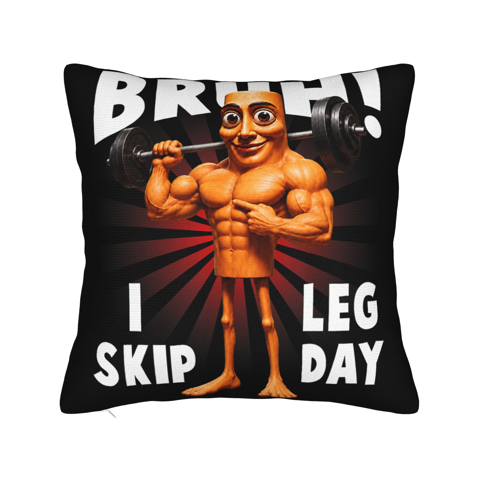 Bruh I Skip Leg Day Tung Tung  – обзор и цена Home Gym Leg Day