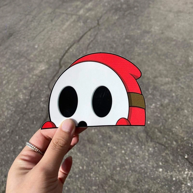 Car Stickers Cartoon Shy Guy P – обзор и цена Weight Plate Bumper