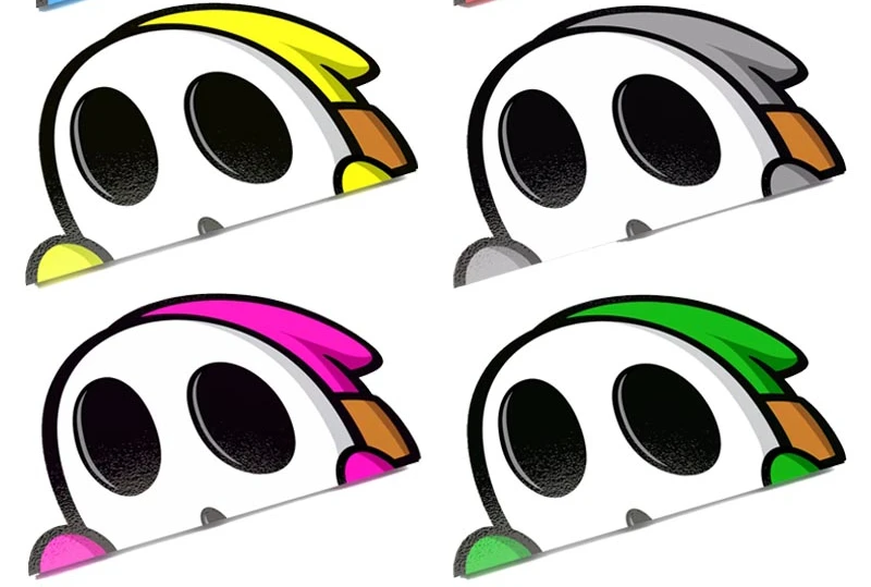 Car Stickers Cartoon Shy Guy P – обзор и цена Weight Plate Bumper