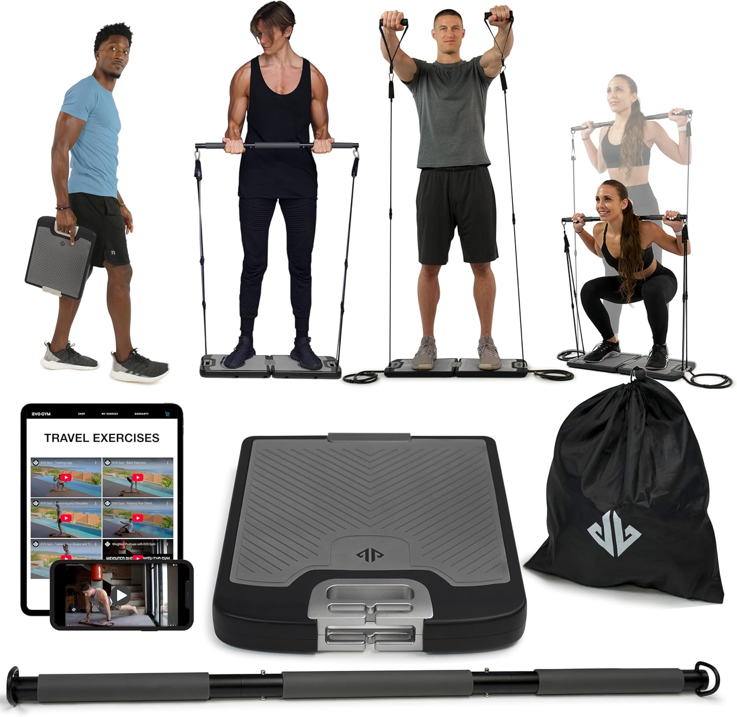 All-in-One Portable Home Gym:  – обзор и цена Home Gym Resistance