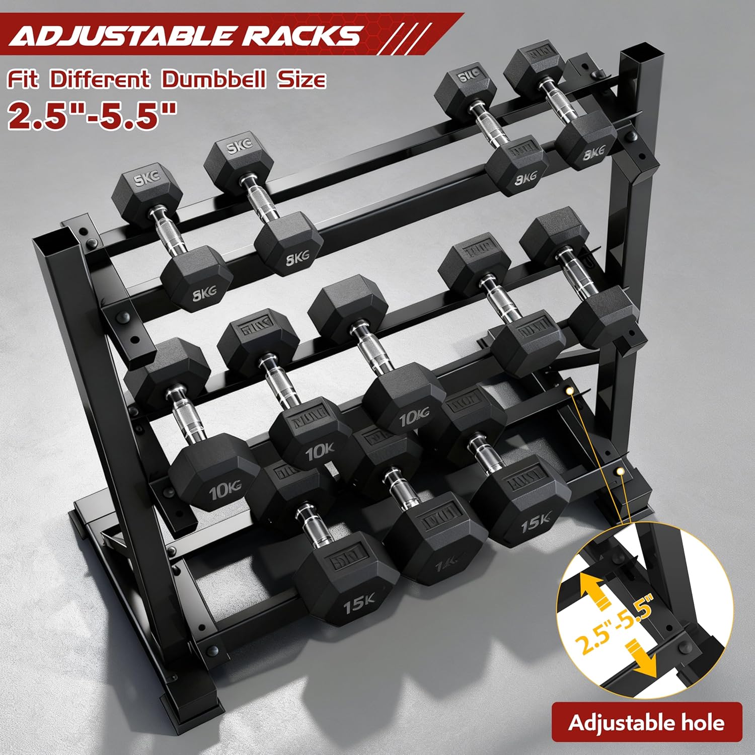 Home Gym Dumbbell Rack, Iron M – обзор и цена Home Gym Usa