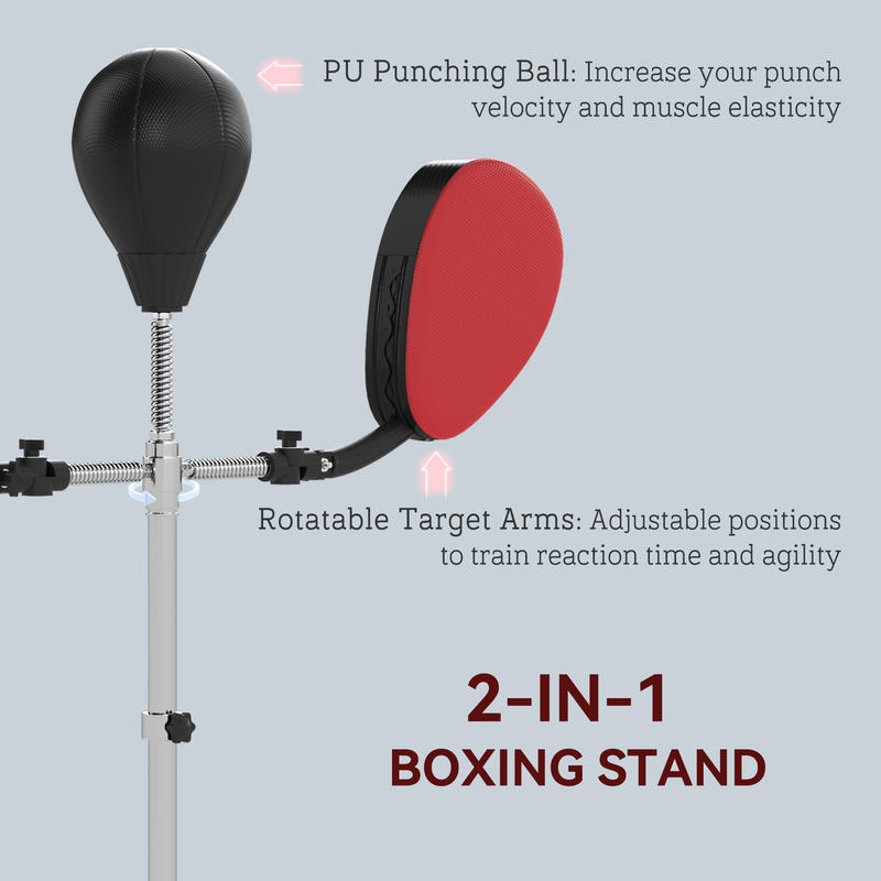 Boxing Bag with Stand, Adjusta – обзор и цена Speed Bag Boxing