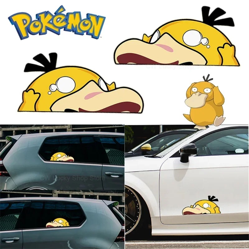 Pokemon Psyduck Car Sticker An – обзор и цена Weight Plate Bumper