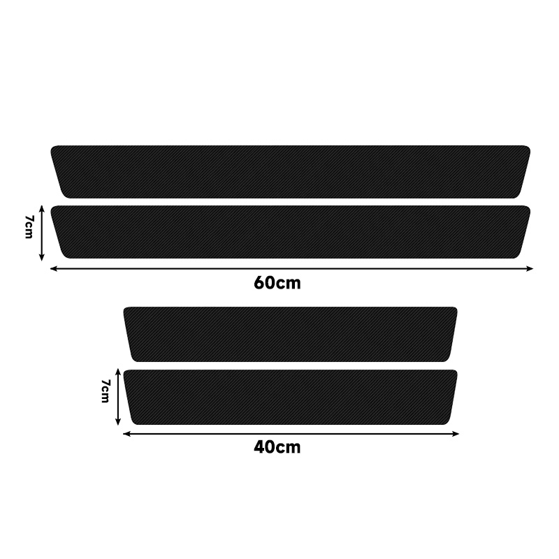 1/4/5/9 Pcs Car Door Carbon Fi – обзор и цена Weight Plate Bumper