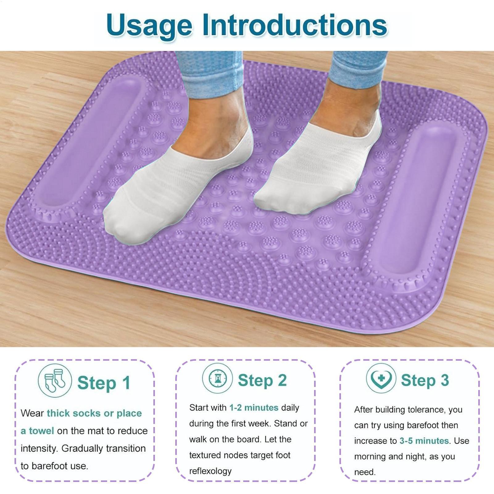 Foot Massage Mat Foot Reflexol – обзор и цена Home Zone Gym