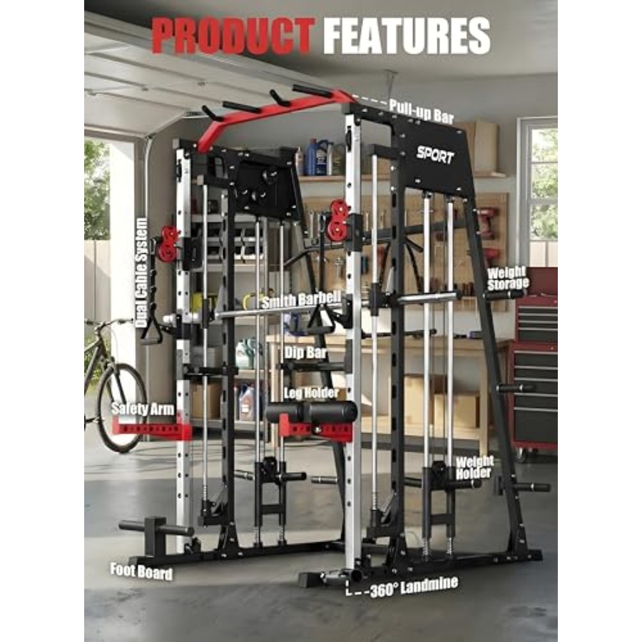 Smith Machine Home Gym All in  – обзор и цена Home Gym All In One