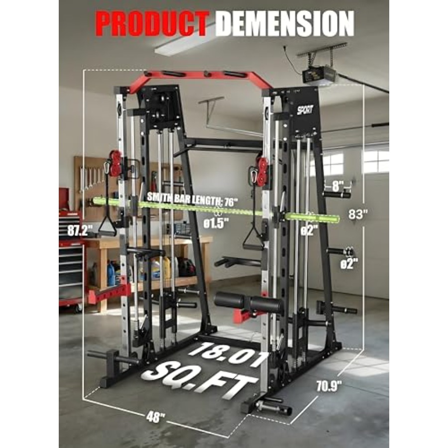 Smith Machine Home Gym All in  – обзор и цена Home Gym All In One