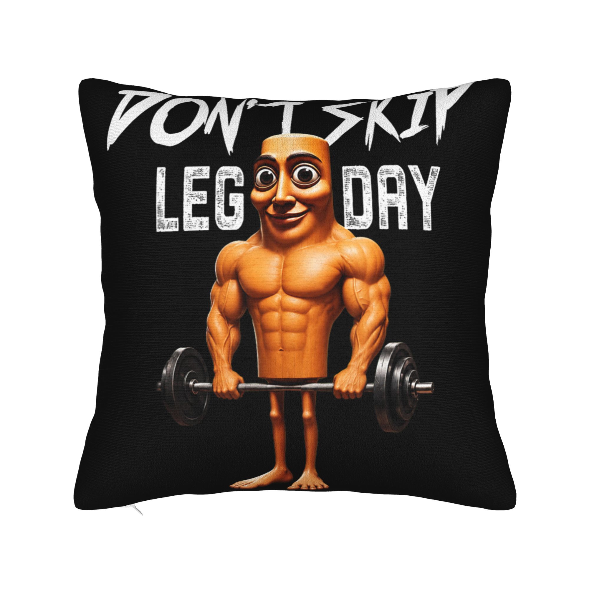 Pillow Case Don't Skip Leg Day – обзор и цена Home Gym Leg Day