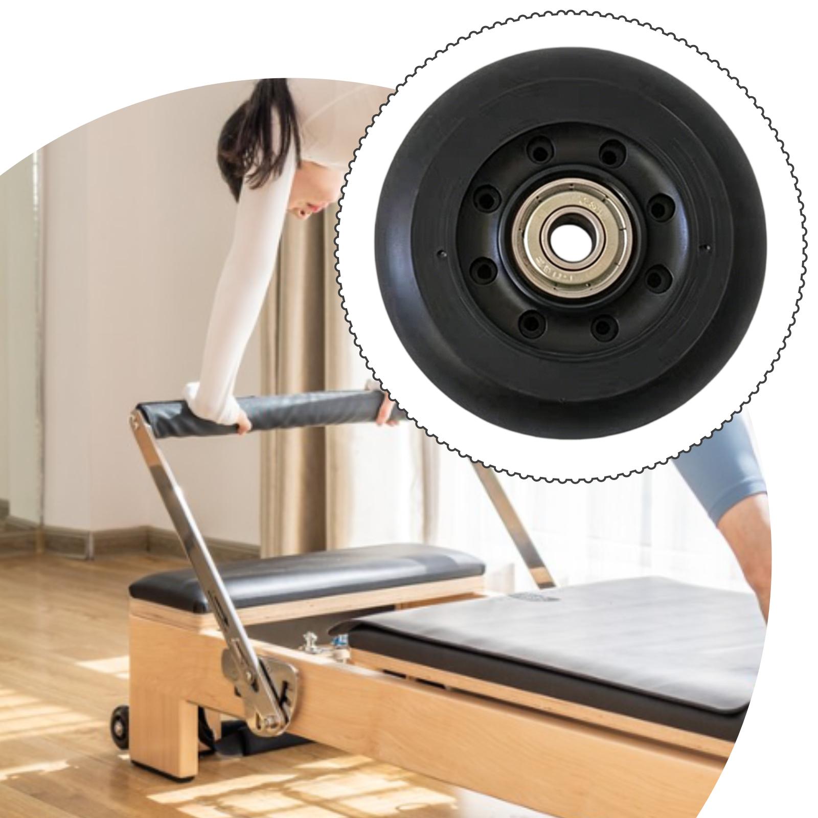 Pilates Reformer Wheel Black W – обзор и цена Home Gym Installation