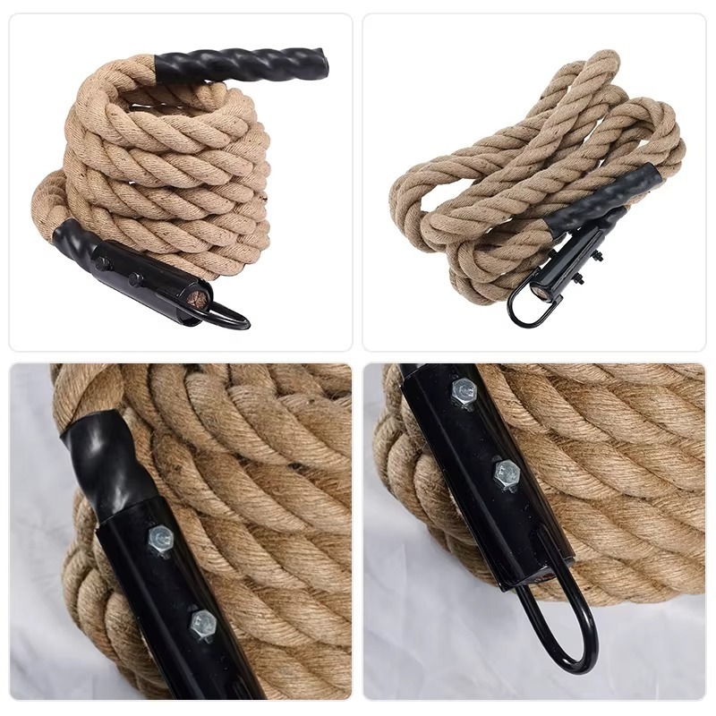 9m Battle Rope with Stable Mou – обзор и цена Home Gym Installation