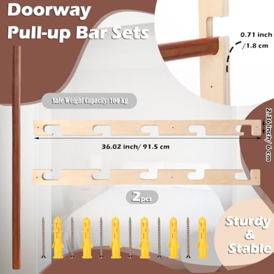 Adjustable 5-Level Wooden Door – обзор и цена Suspension Trainer Door