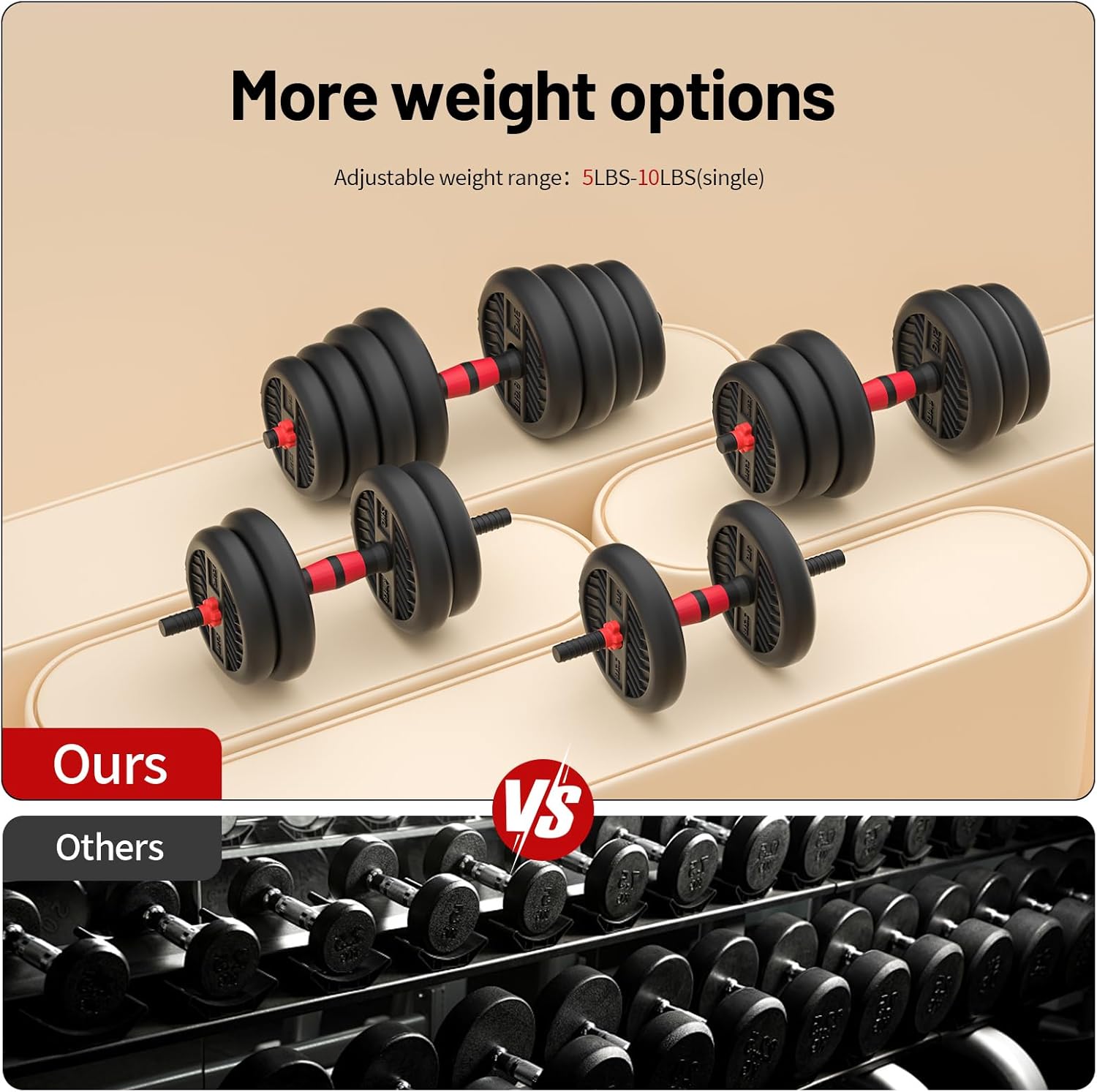 Adjustable Dumbbell Set, 4-in- – обзор и цена Home Gym Usa