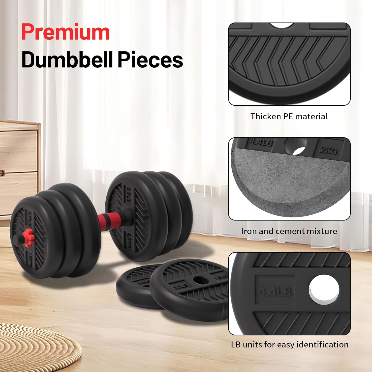 Adjustable Dumbbell Set, 4-in- – обзор и цена Home Gym Usa