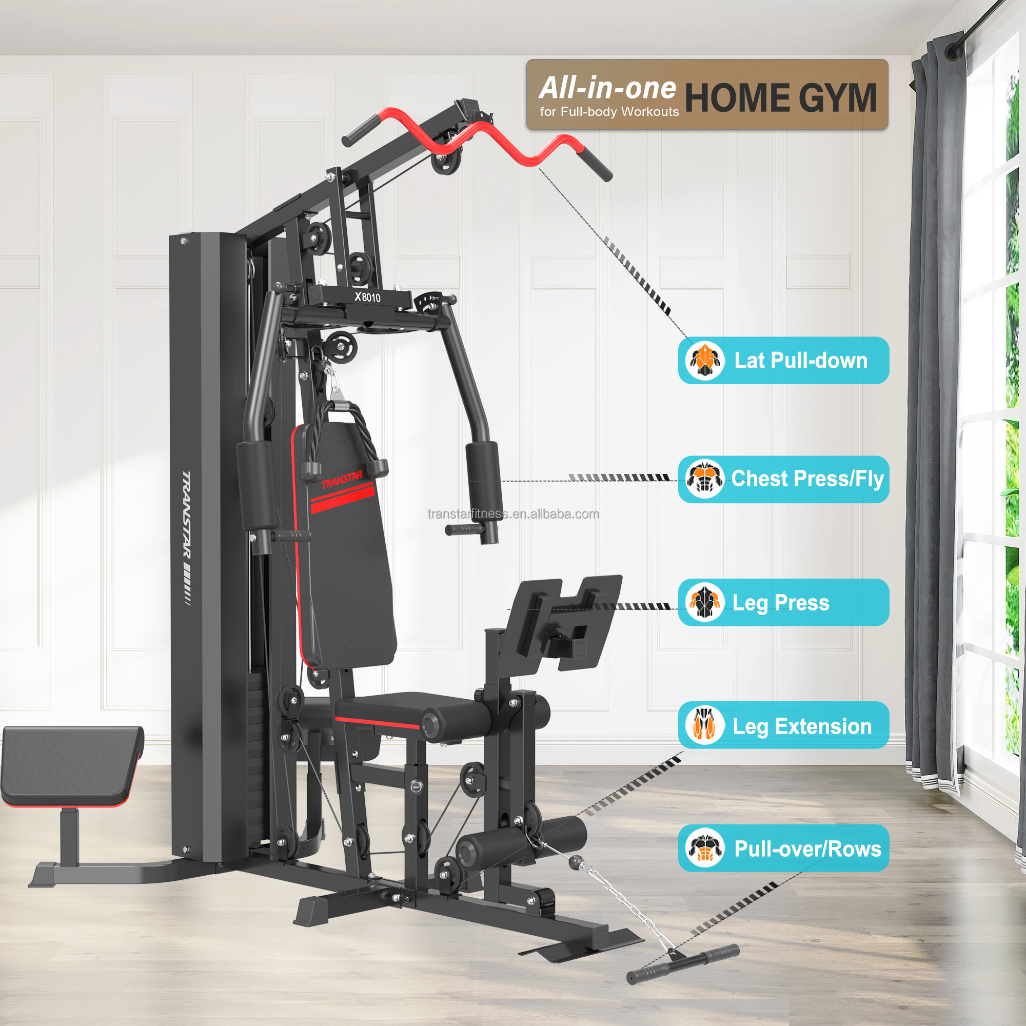 2026 Factory Wholesale Availab – обзор и цена Home Gym All In One