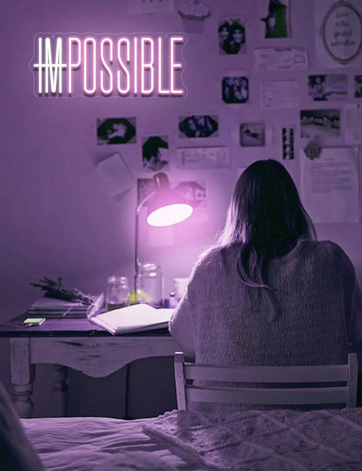 I'm Possible Neon Sign Party D – обзор и цена Home Gym Neon Sign