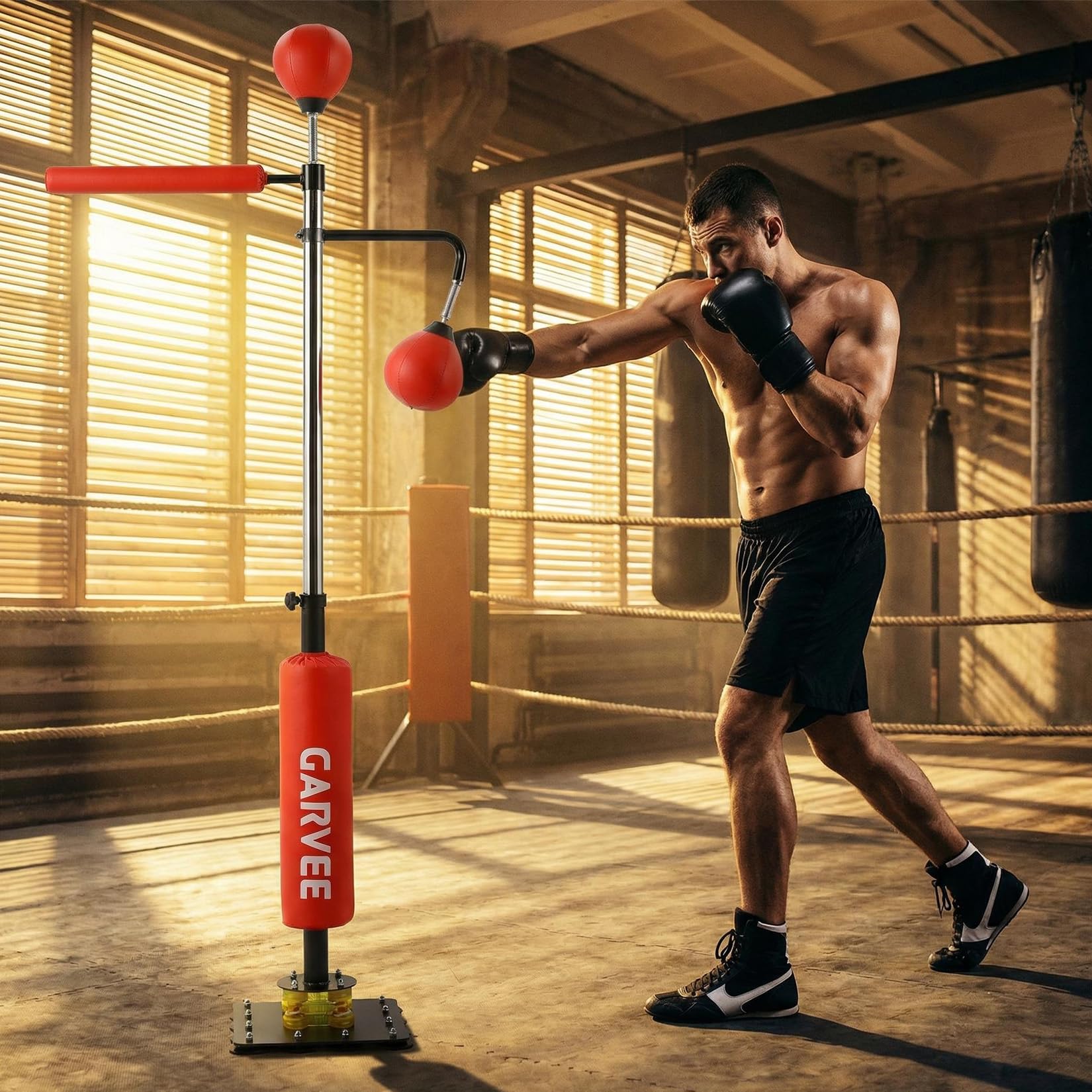 Punching Bag Free Standing wit – обзор и цена Speed Bag Boxing
