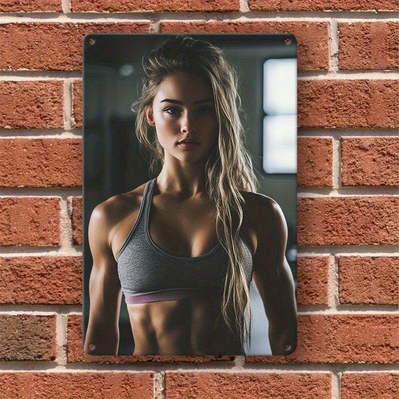 Iron Engraved Fitness Motivati – обзор и цена Home Gym Installation