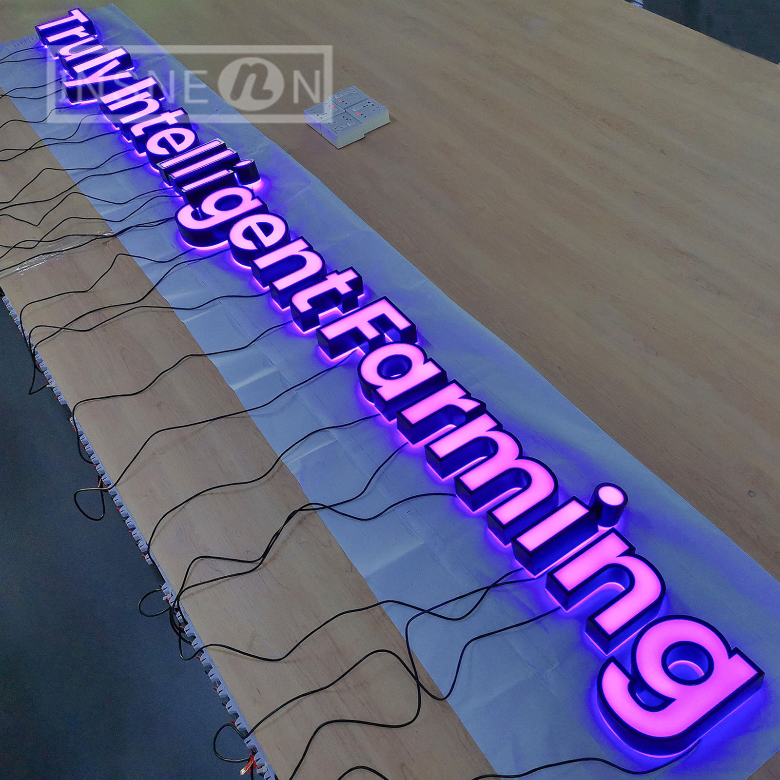 business sign Custom Metal 3D  – обзор и цена Home Gym Neon Sign