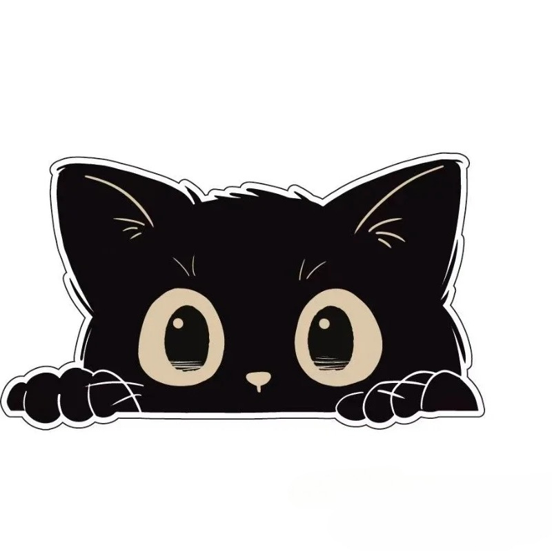 1pc Peeking Cat Sticker Car Bu – обзор и цена Weight Plate Bumper