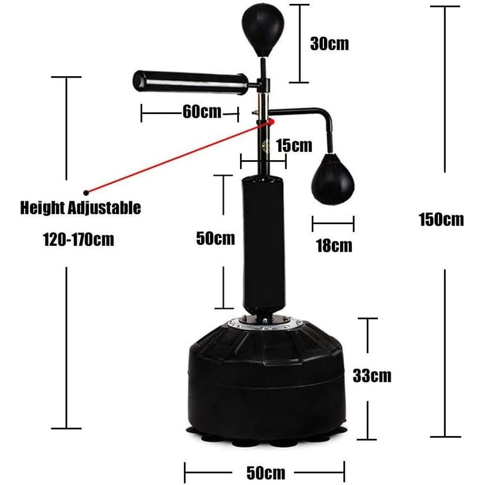 2-in-1 Adjustable Height Spinn – обзор и цена Speed Bag Boxing