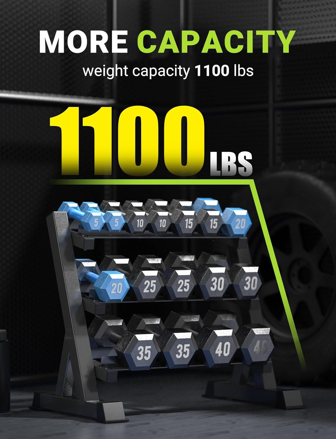 Home Gym Dumbbell Rack, 3 & 5  – обзор и цена Home Gym Usa